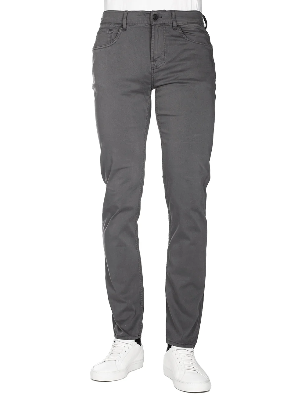 Slimmy Tapered Chino Grey - Image 2