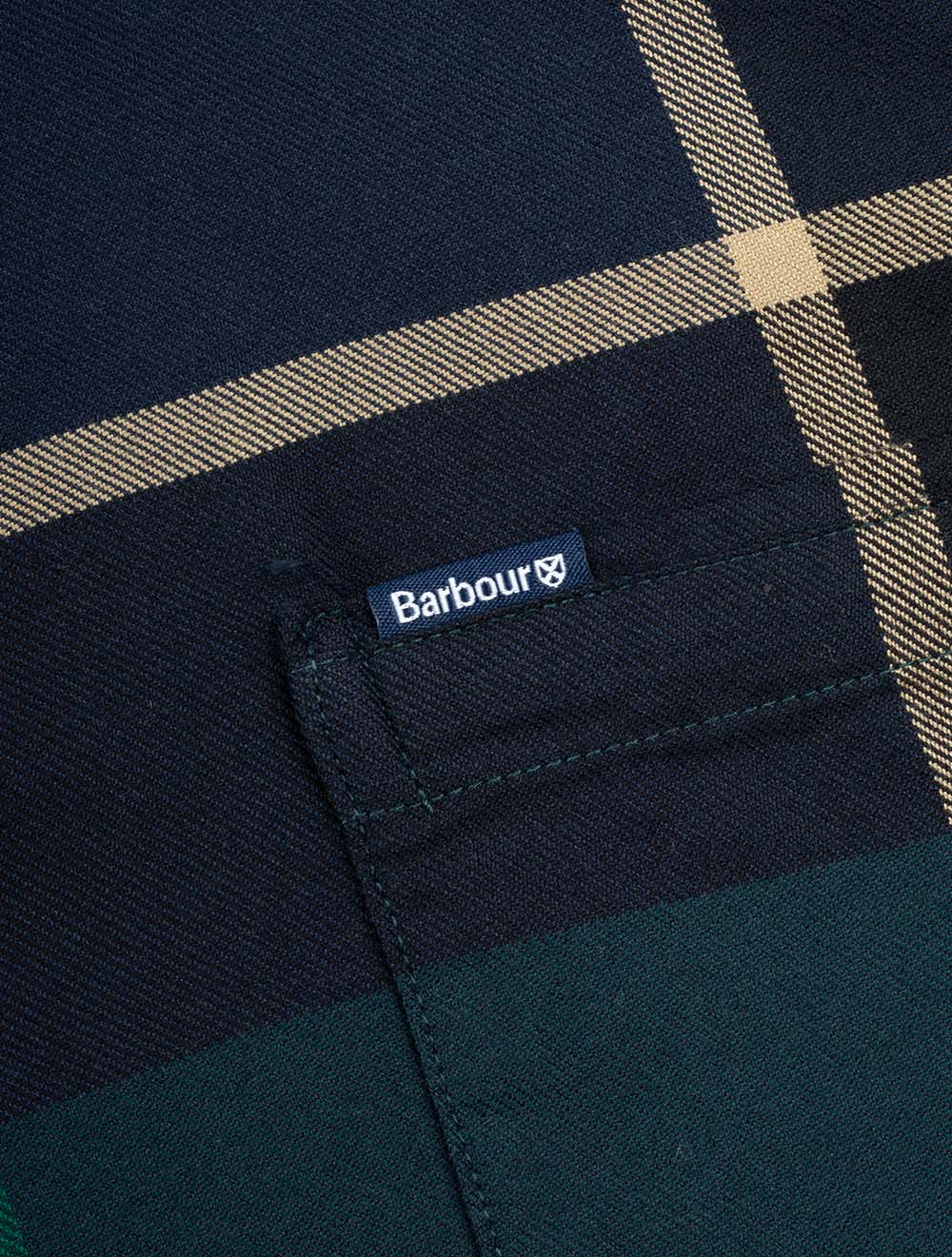 Dunoon Tailored Shirt Green Loch - Image 6
