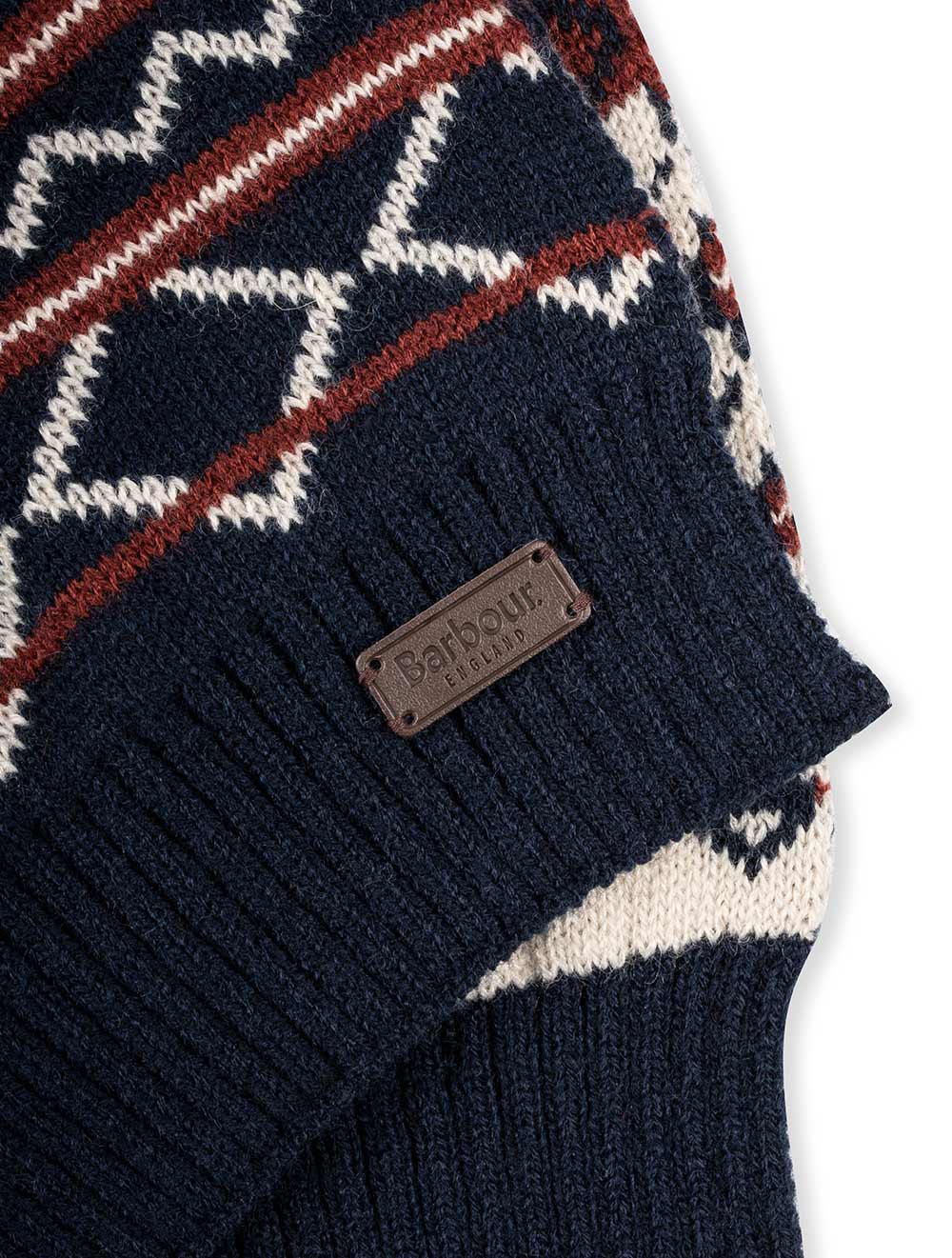 Rothbury Beanie & Scarf Navy - Image 5