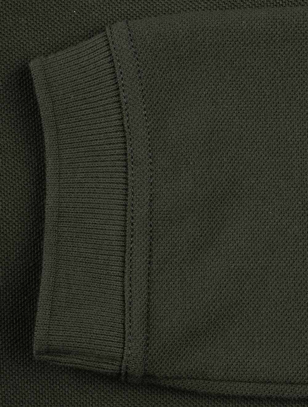 Essential Long Sleeve Sports Polo Forest - Image 7