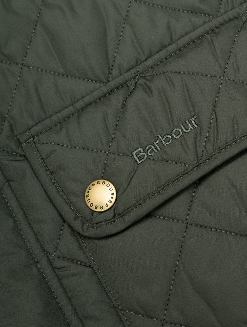 Lowerdale Quilted Gilet Sage - Image 4