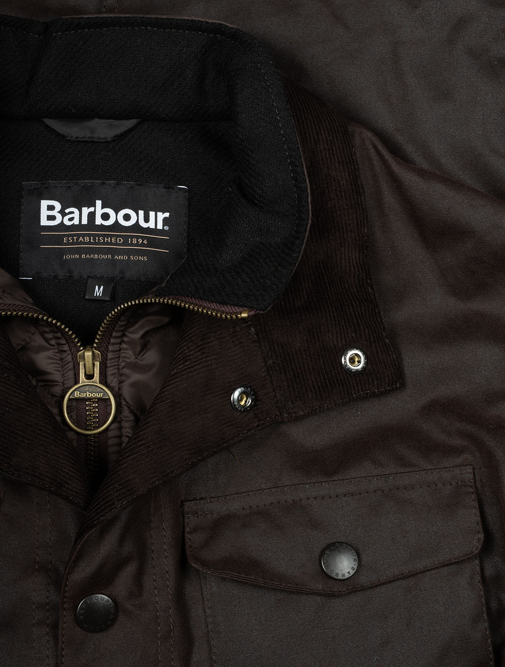 Ogston Wax Jacket Rustic - Image 4