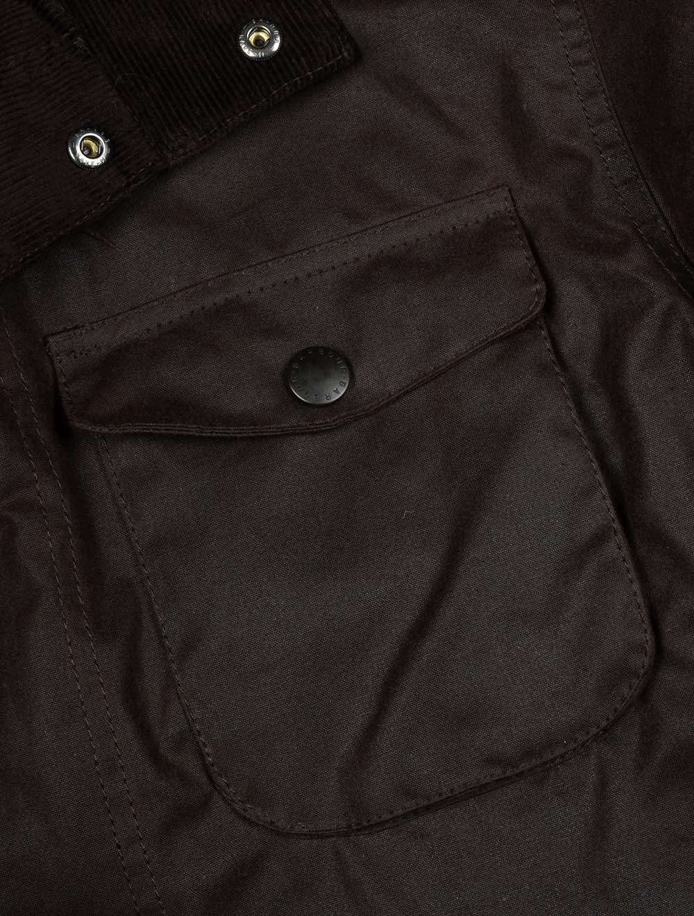 Ogston Wax Jacket Rustic - Image 5