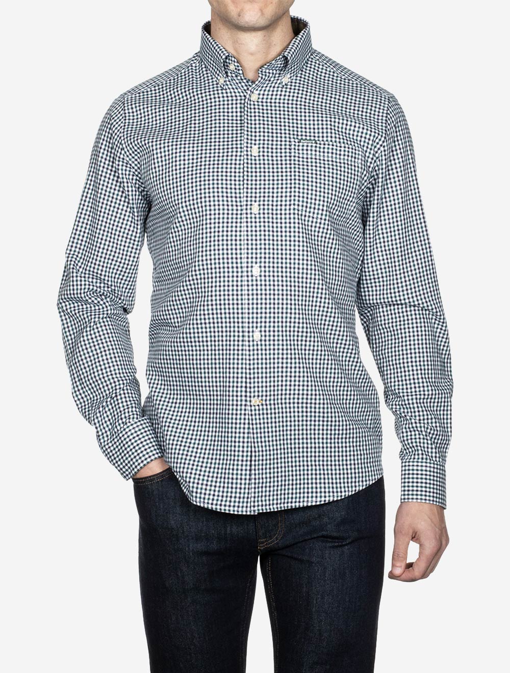 Padshaw Tailored Shirt Green - Image 2