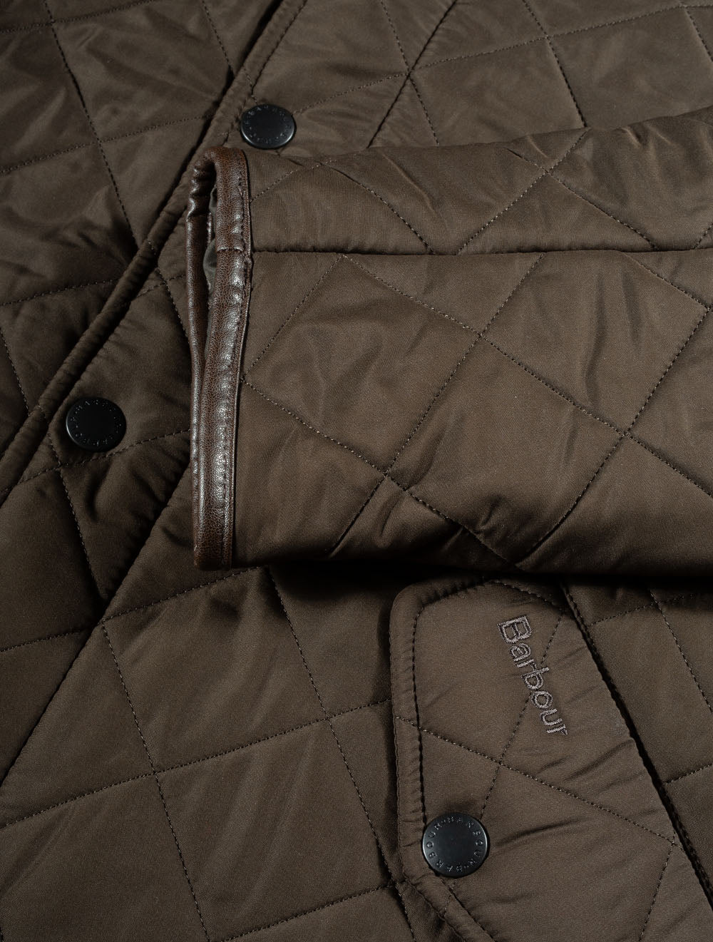 Powell Quilted Jacket Olive - Image 5