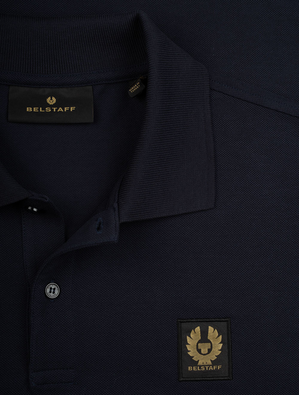 Long Sleeved Polo Dark Ink - Image 4