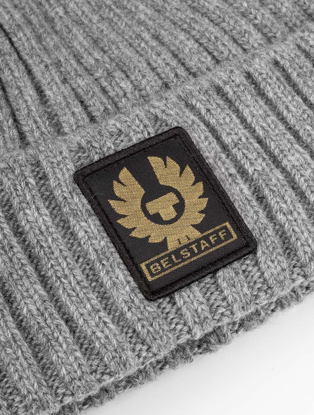 Watch Beanie Hat Pale Grey Melange - Image 2