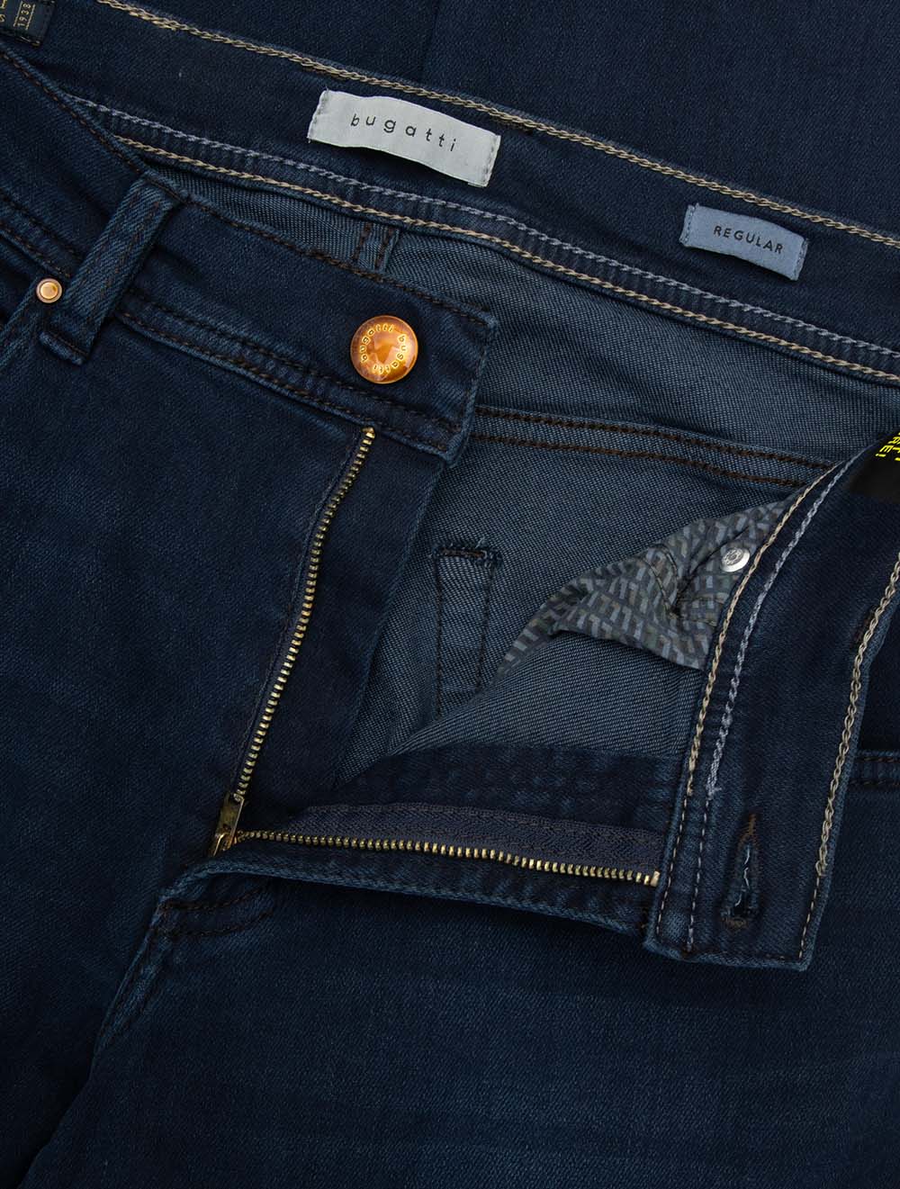 Bugatti Denim Jeans Dark Blue - Image 4