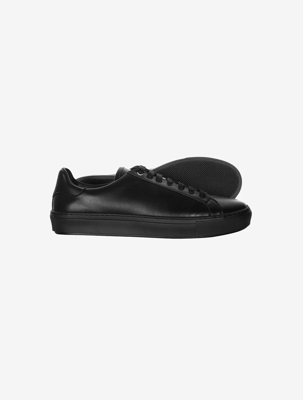 Calfskin Sneakers Black - Image 2