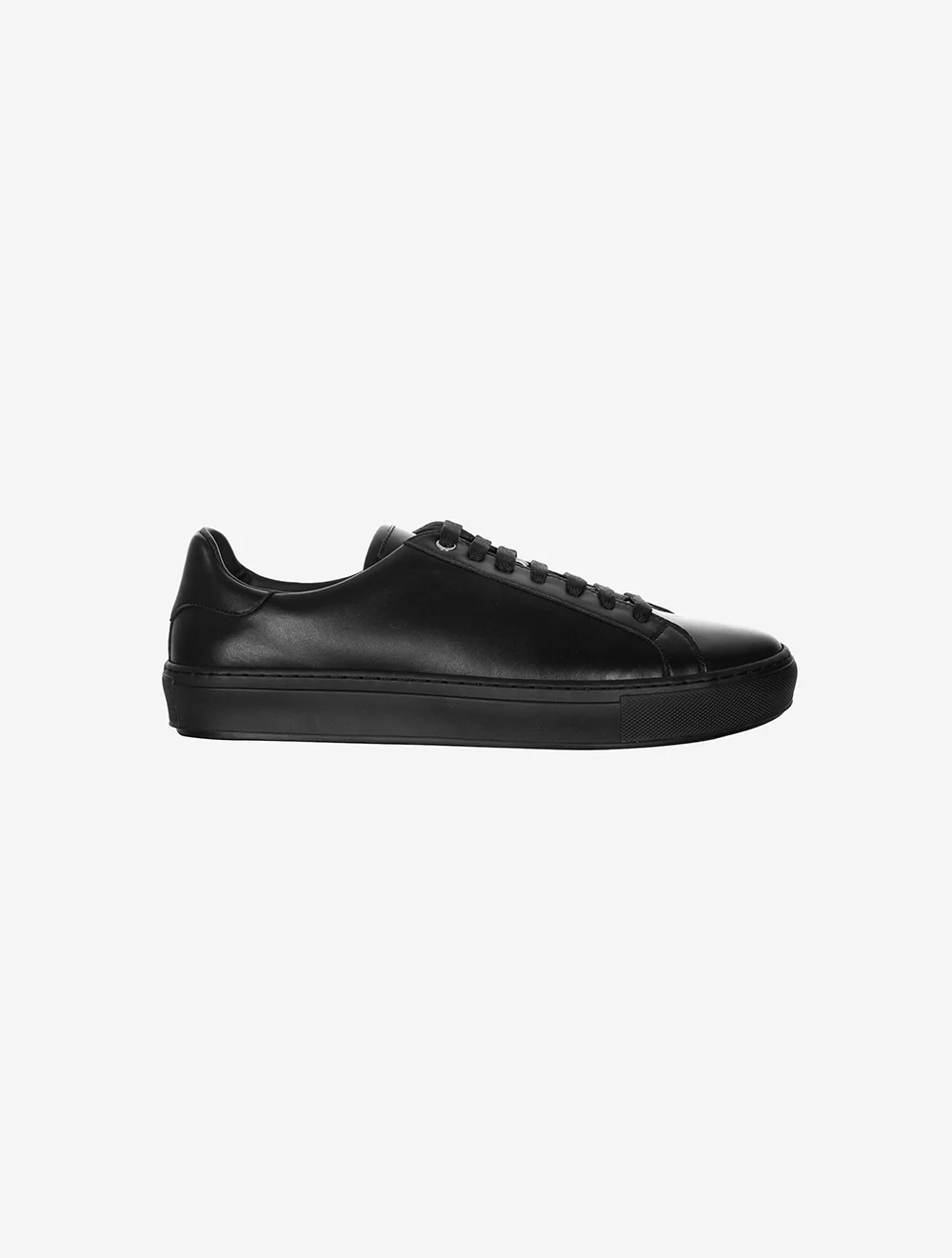 Calfskin Sneakers Black - Image 3