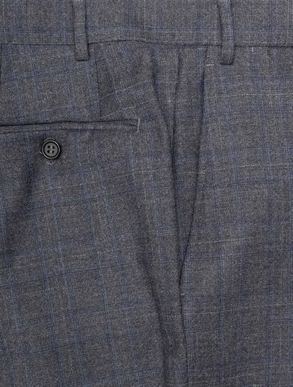 Check Suit Charcoal - Image 6