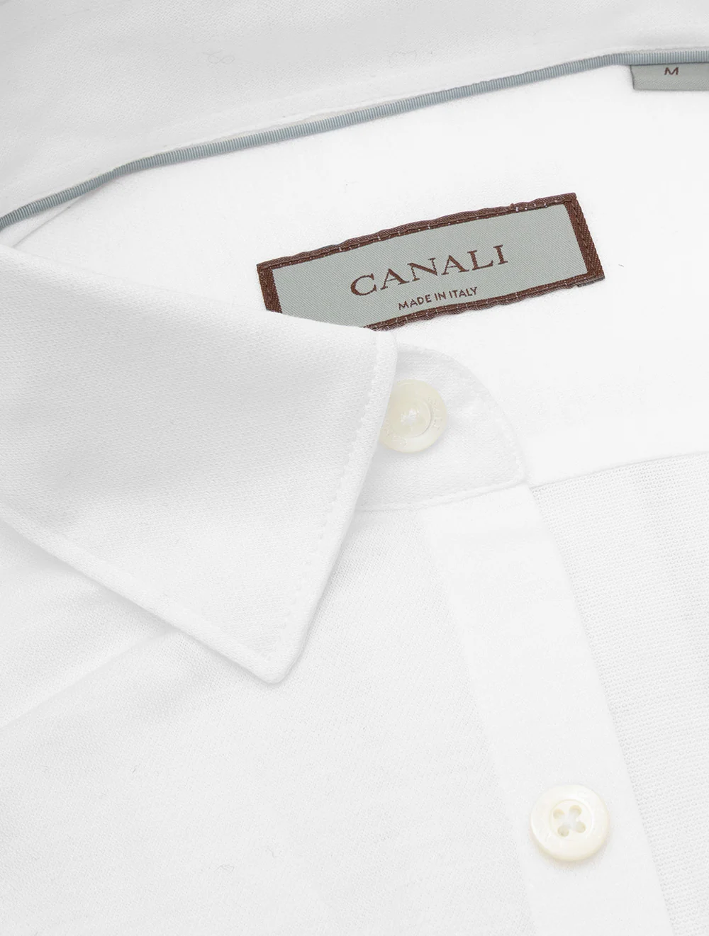 Soft Pique Shirt White - Image 3
