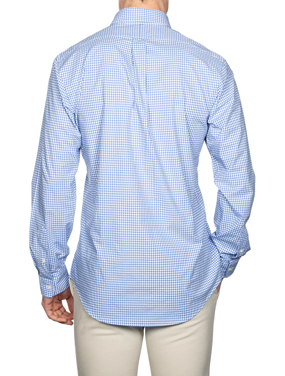 Check B/d Shirt Blue - Image 3