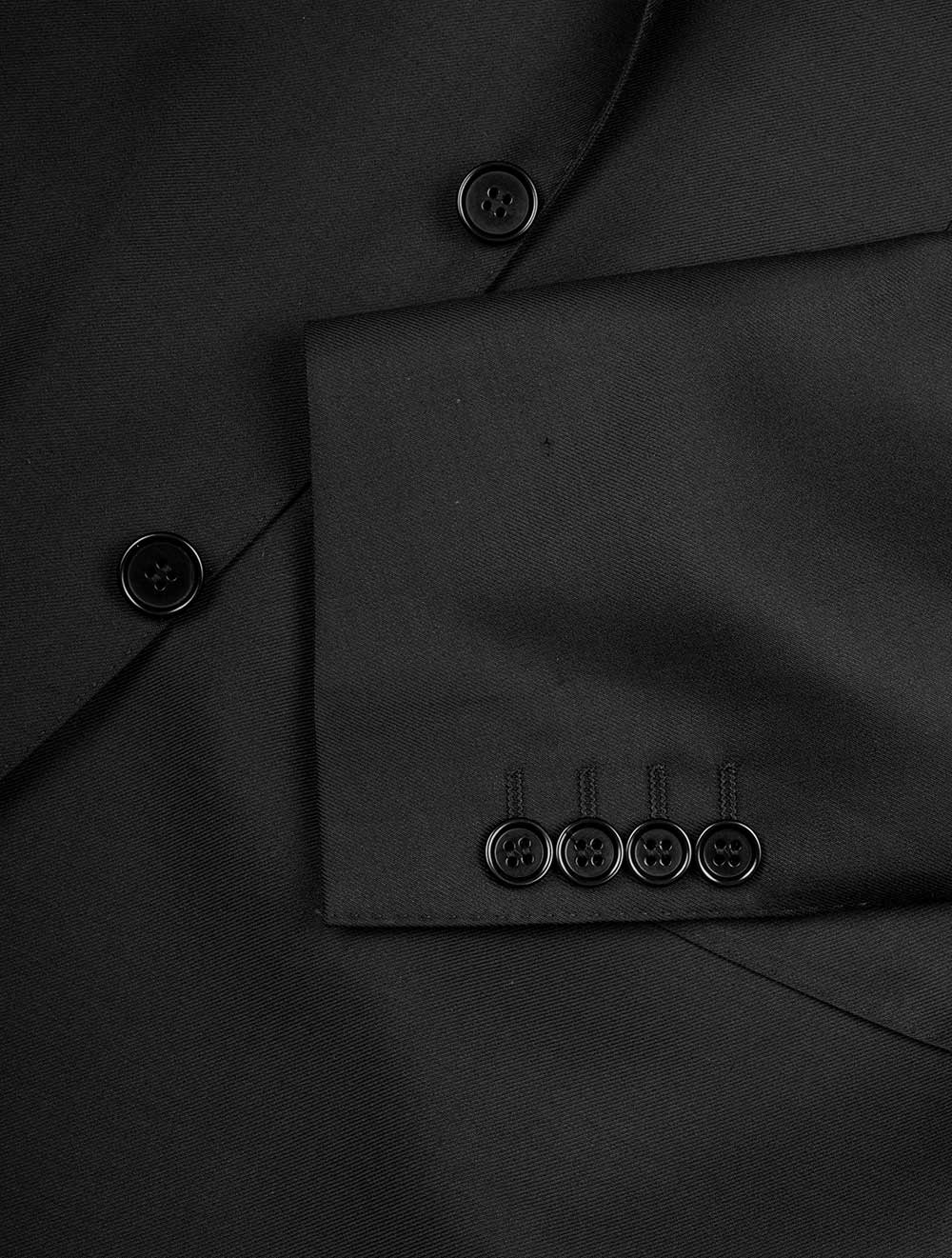 Classic Wool Suit Black - Image 5