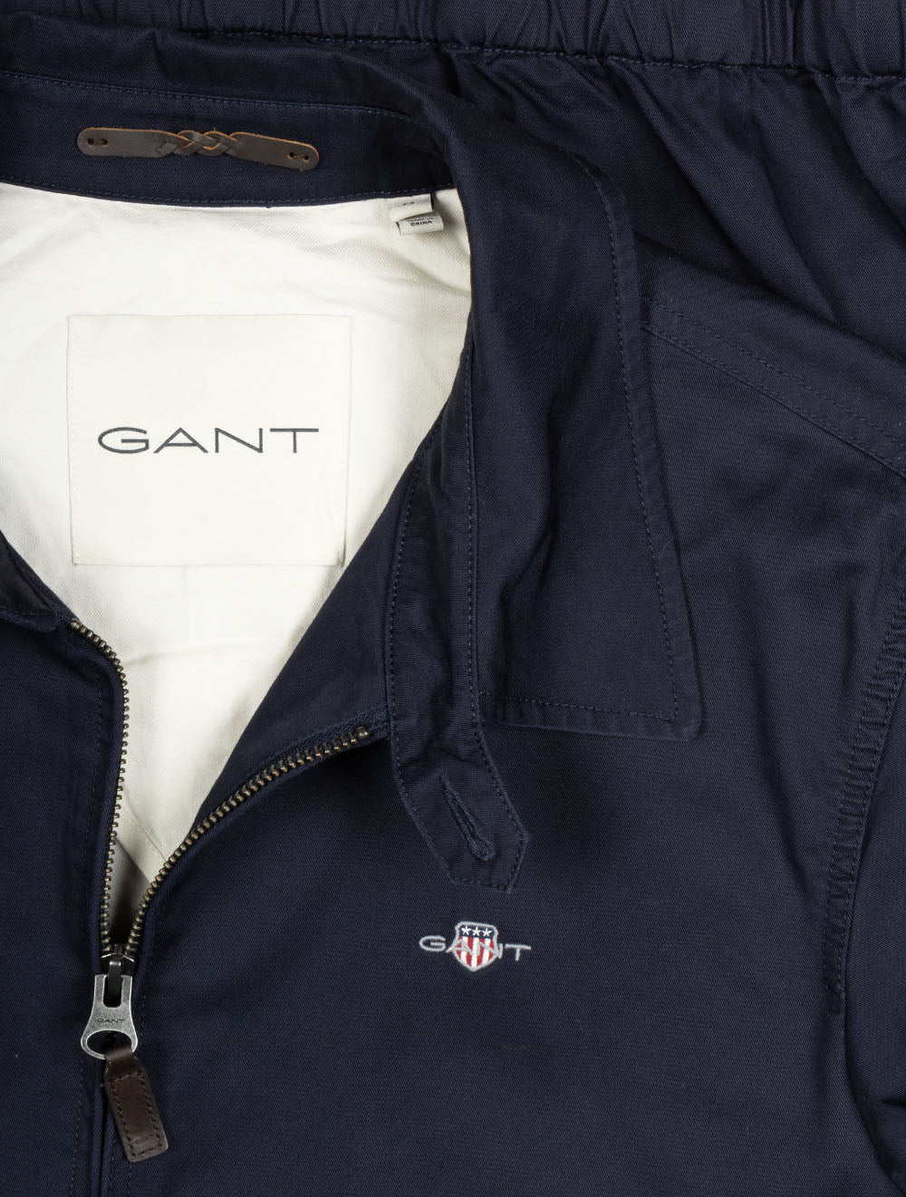 Cotton Windcheater Jacket Evening Blue - Image 4