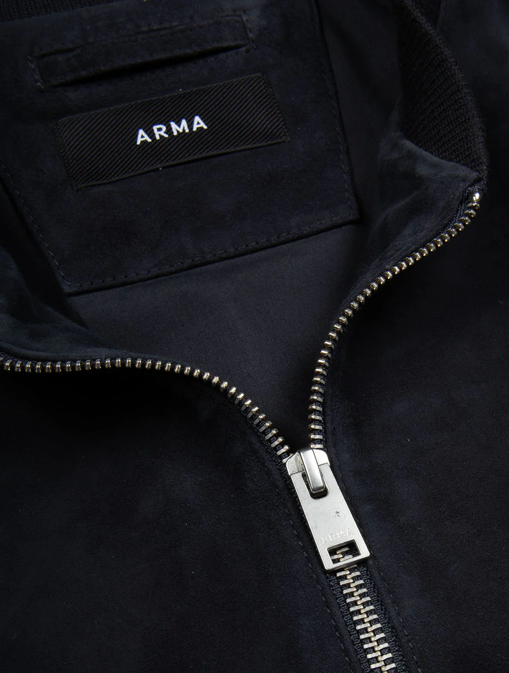 Didier Suede Bomber Jacket Night - Image 4