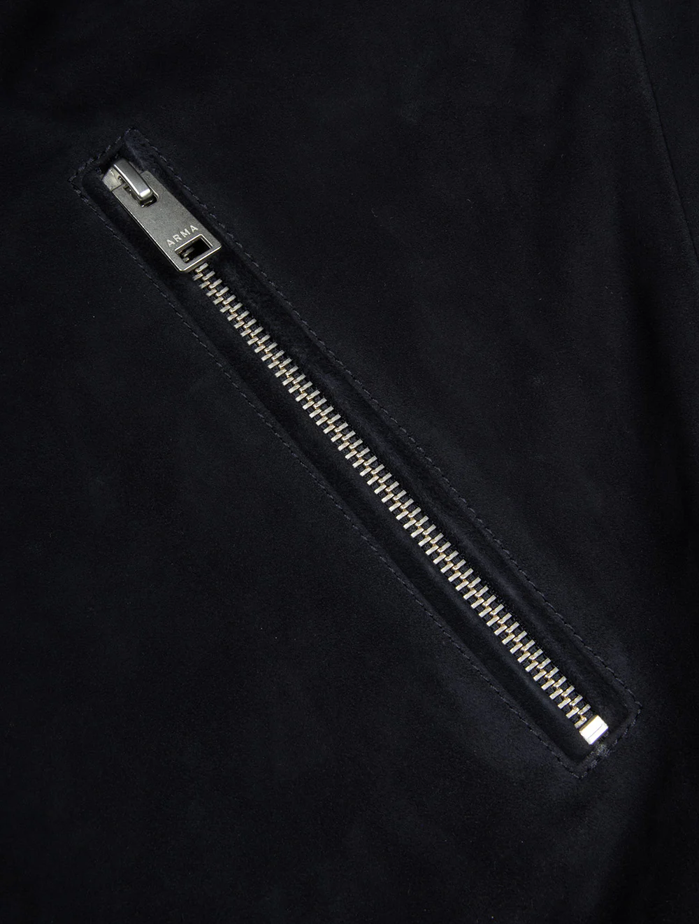Didier Suede Bomber Jacket Night - Image 7