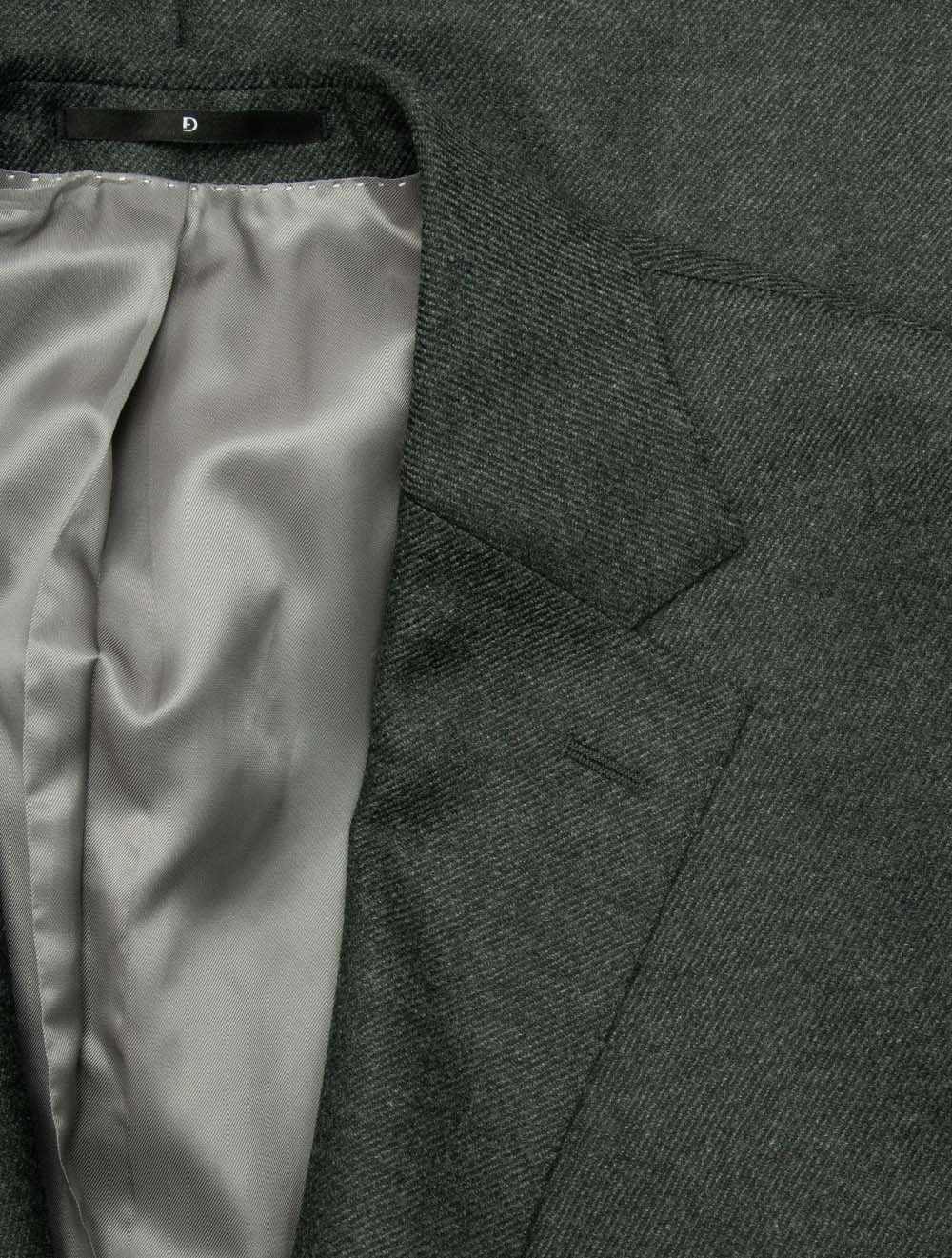 Merano Flannel Jacket Green - Image 2
