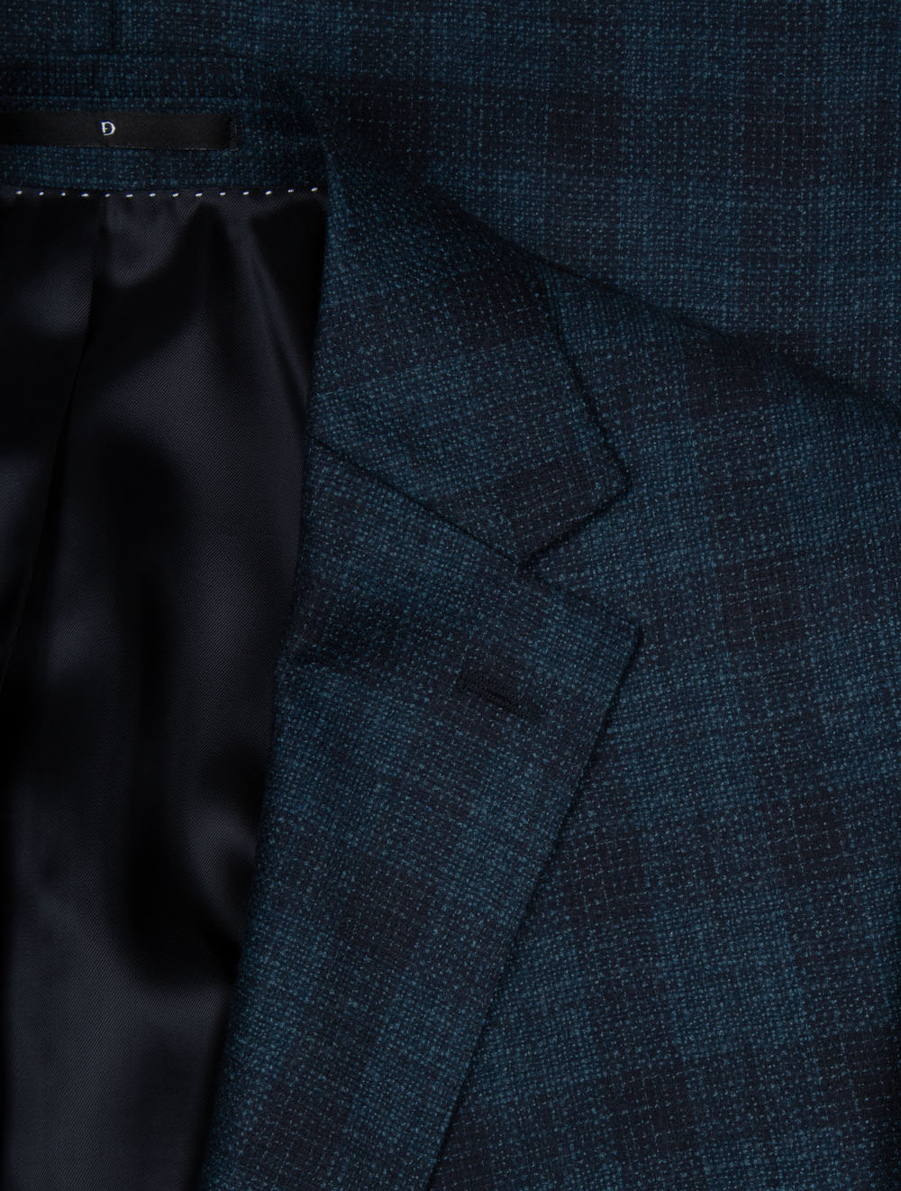 Wool Check Jacket Green - Image 2