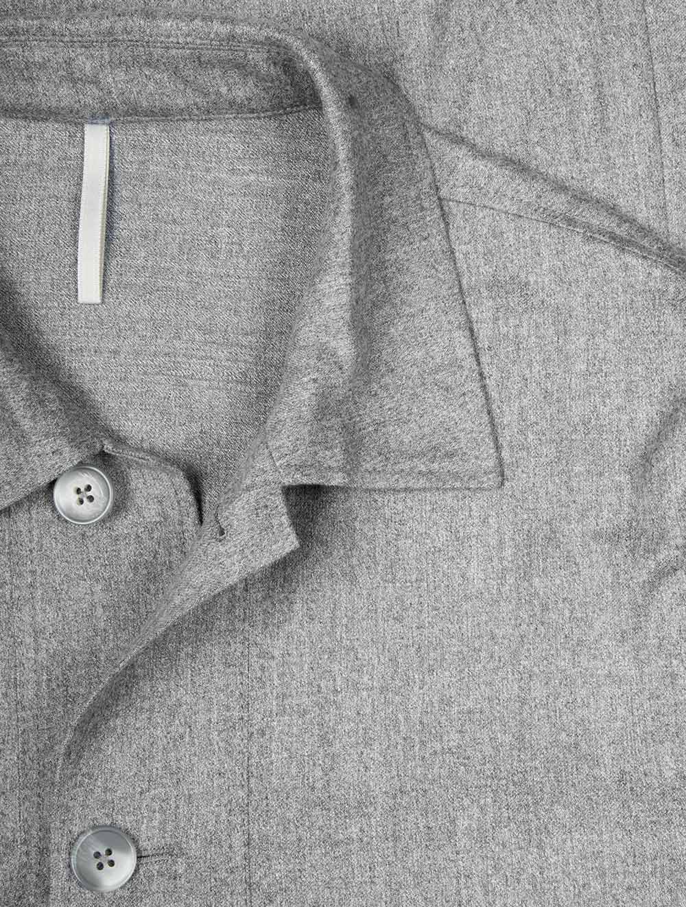 Active Shirt Jacket Grey - Image 4