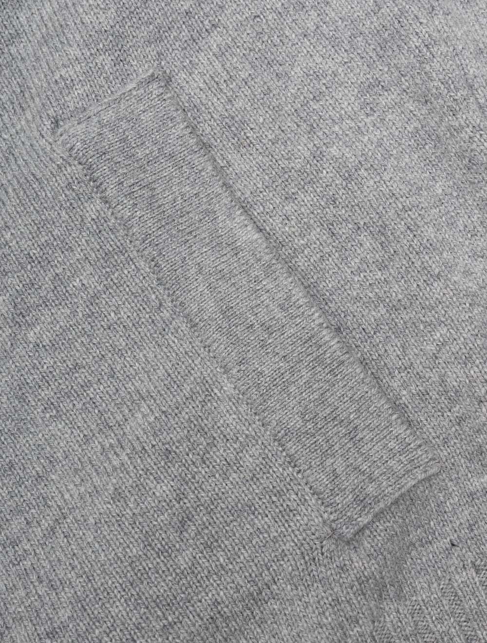 Premium Button-Up Cardigan Grey - Image 6