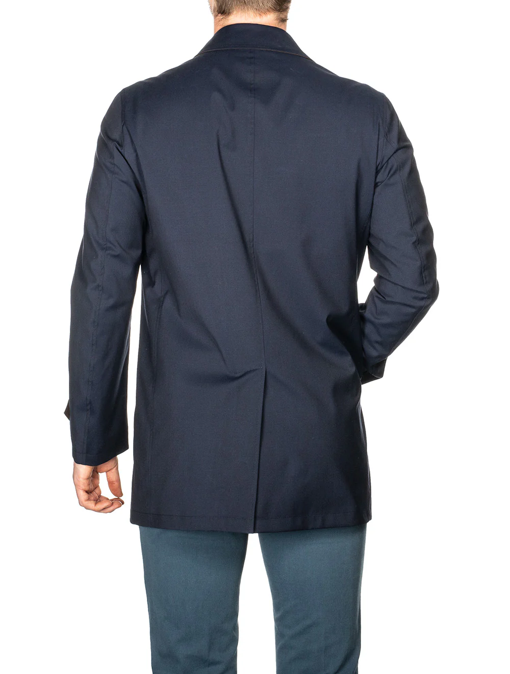 Eros City Raincoat Navy - Image 2