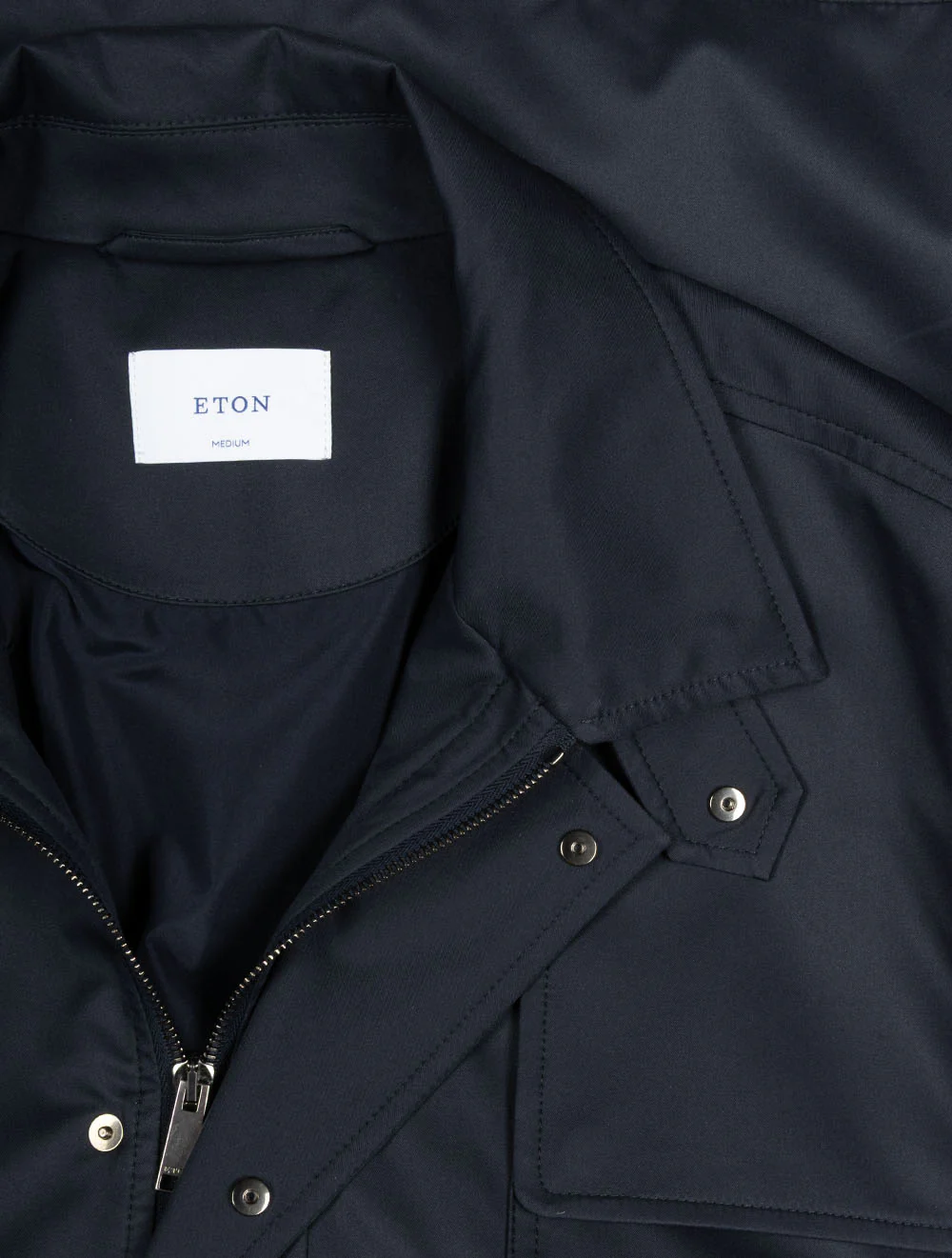 4 Pocket Travel Jacket Navy - Image 4