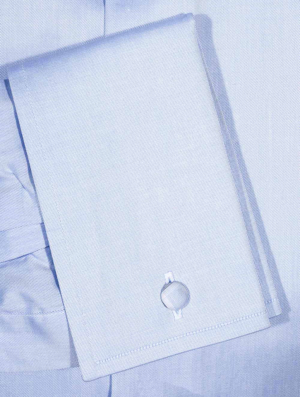 Basic Slim Fit Shirt Blue - Image 4