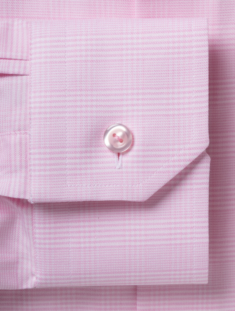 Contemporary Check Shirt Pink - Image 4