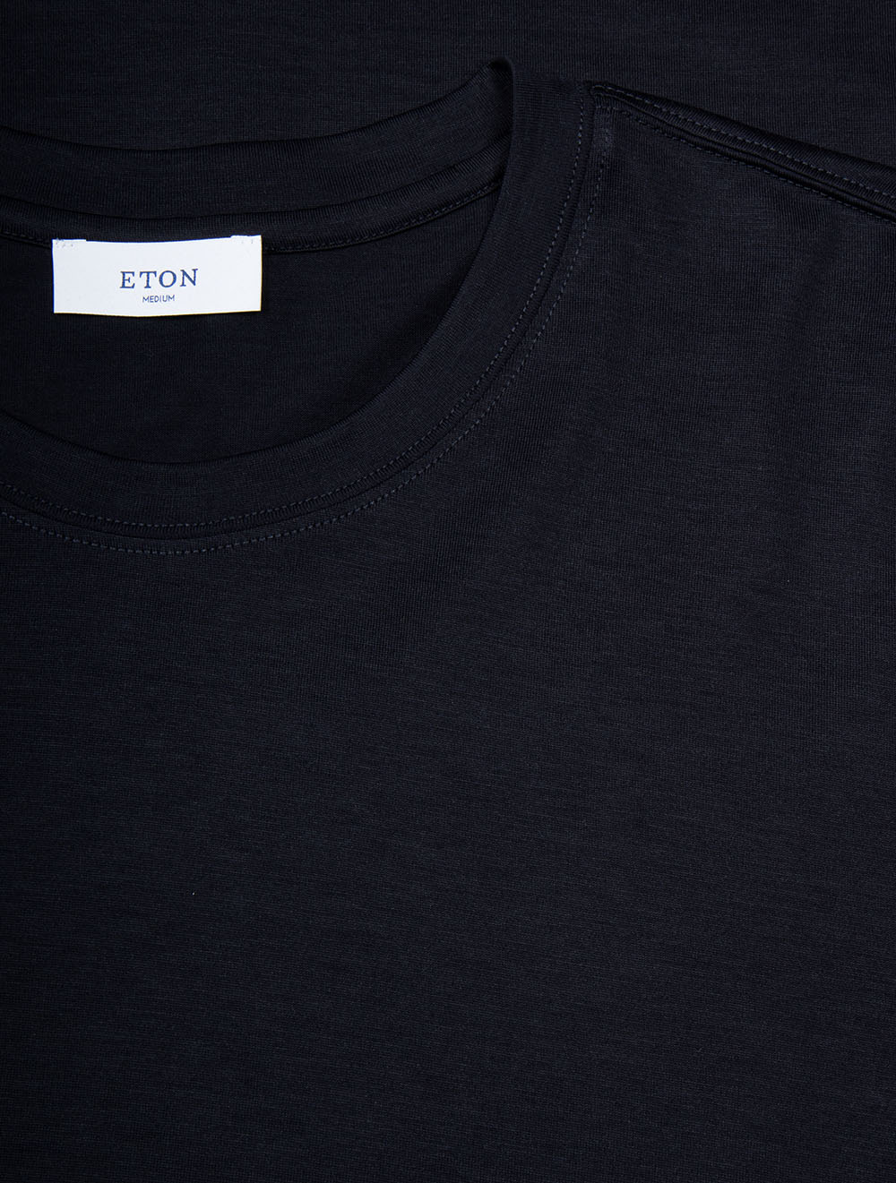 Interlock Crewneck T-Shirt Navy - Image 4