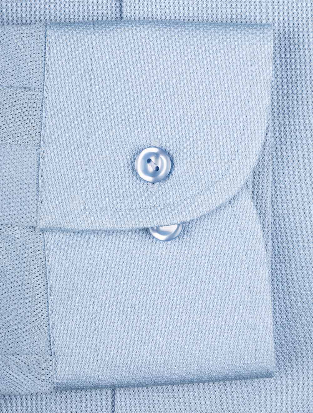 Pique Shirt Blue - Image 4