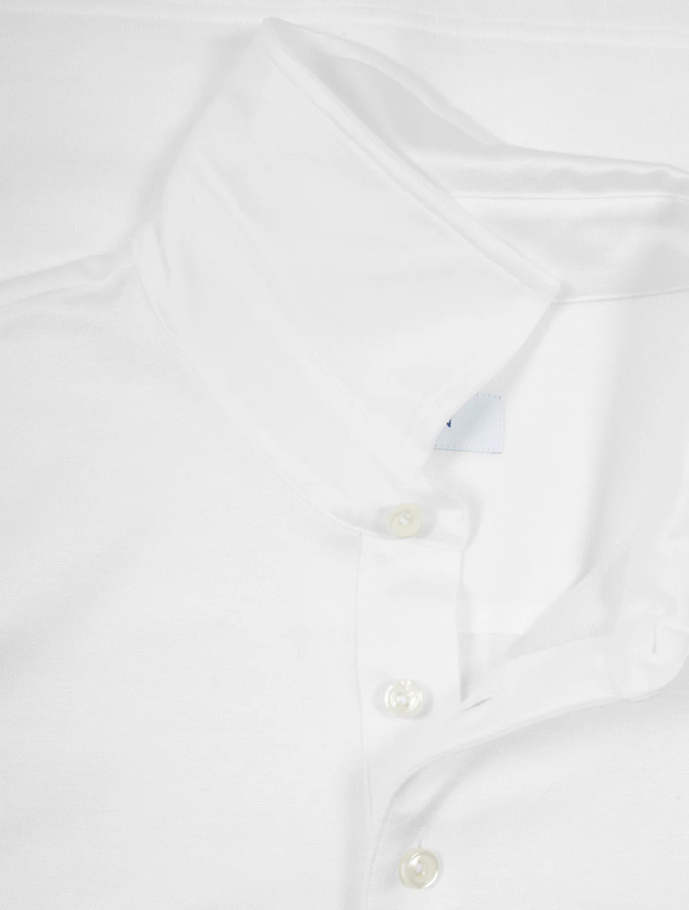 Short Sleeve Polo Shirt White - Image 6