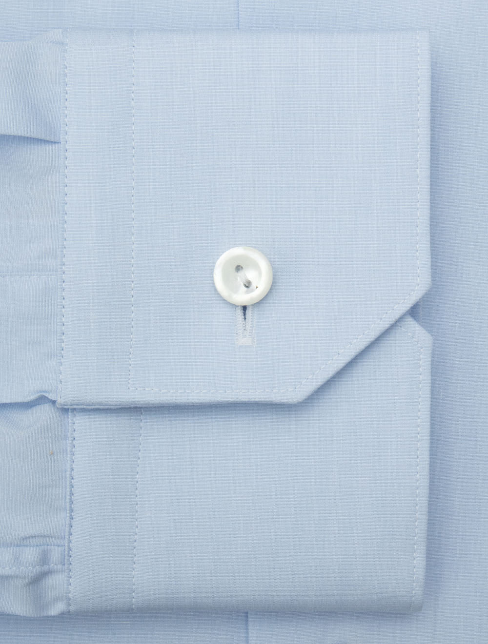 Slim Fit Chambray Elevated Shirt Blue - Image 4