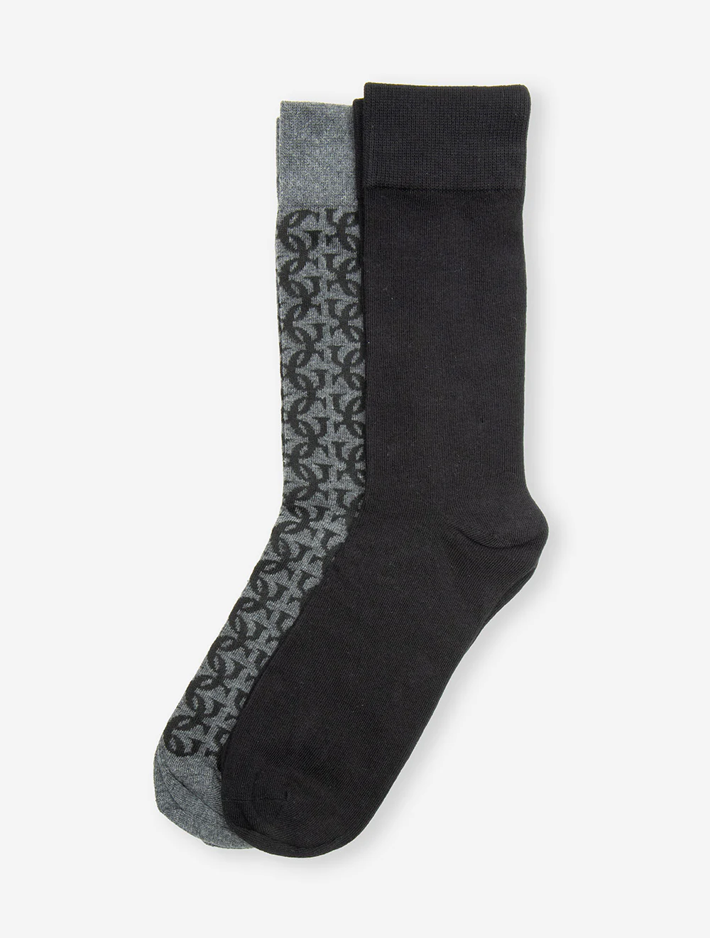 G Monogram Socks 2-Pack Gift Box Black - Image 5
