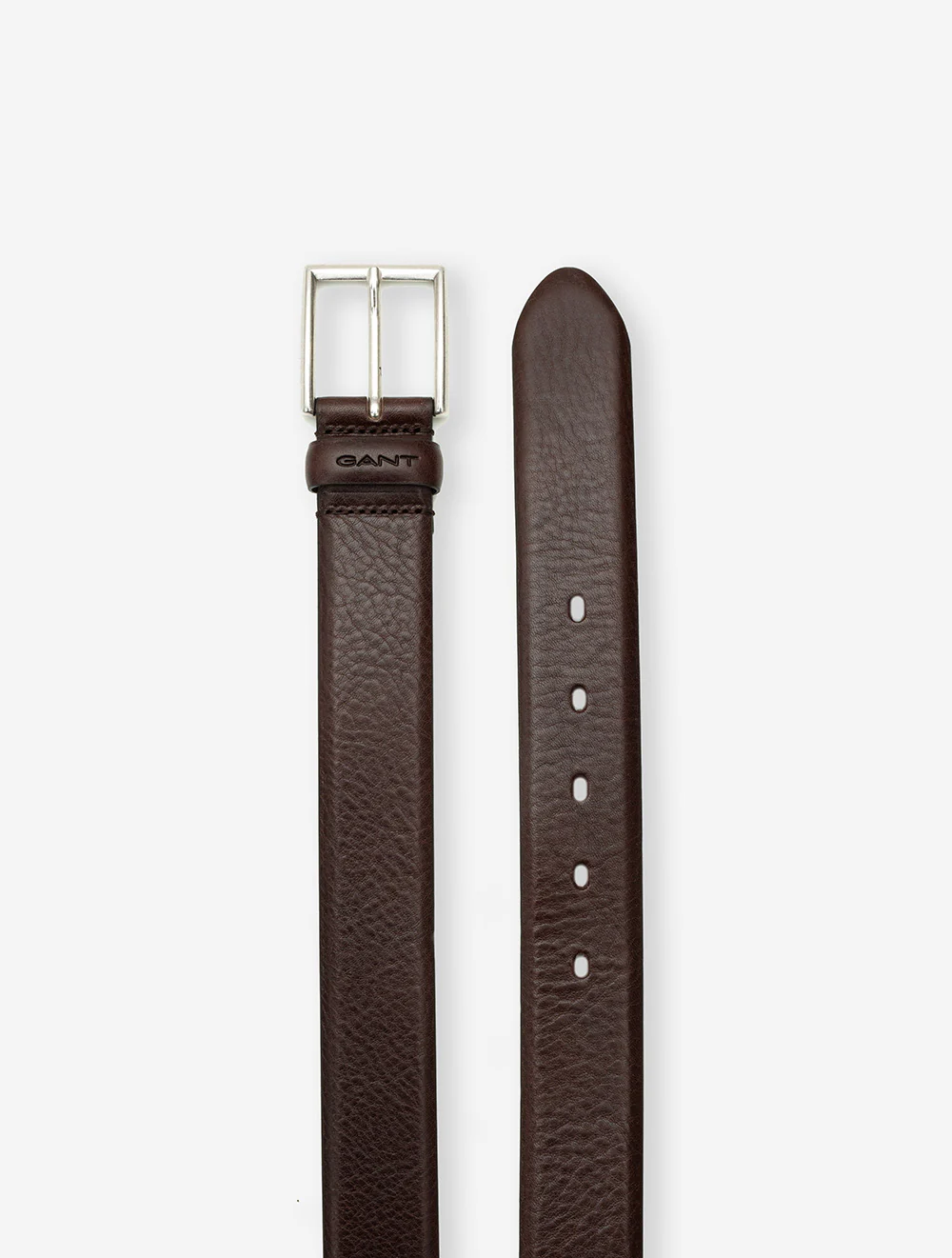 Classic Leather Belt Rich Brown - Image 2
