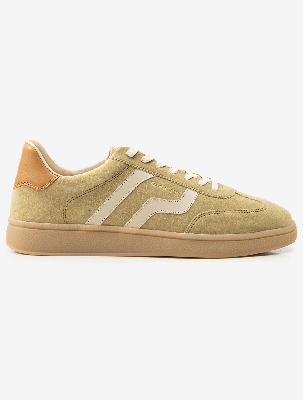 Cuzmo Suede Sneaker Khaki Green - Image 3