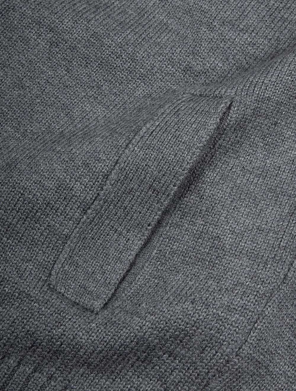 Button Up Cardigan Grey - Image 4