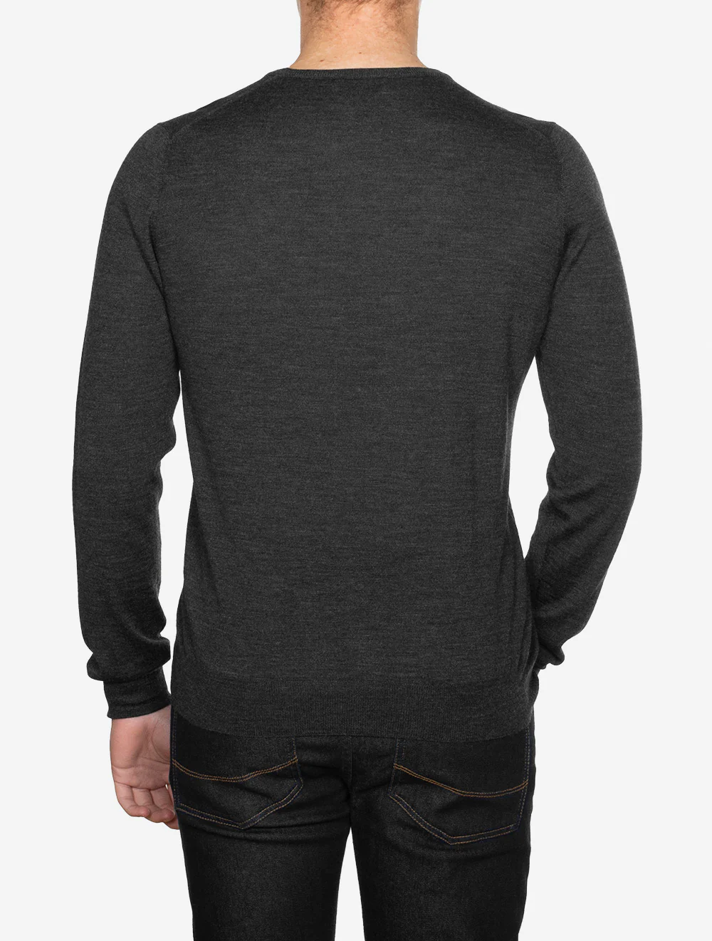 Crew Long Sleeve Grey - Image 3