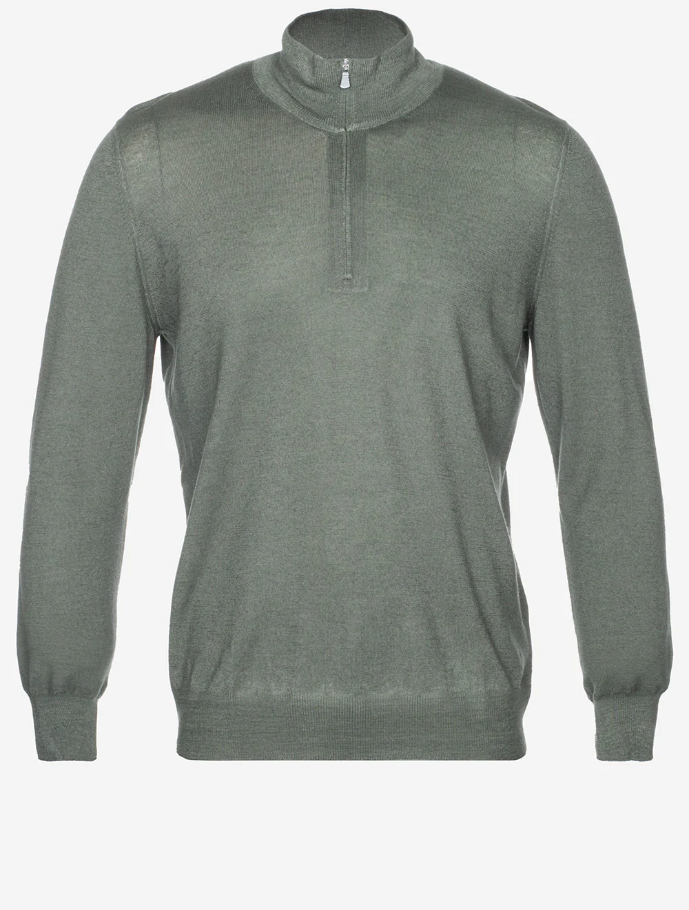 Half Zip Knitwear Green