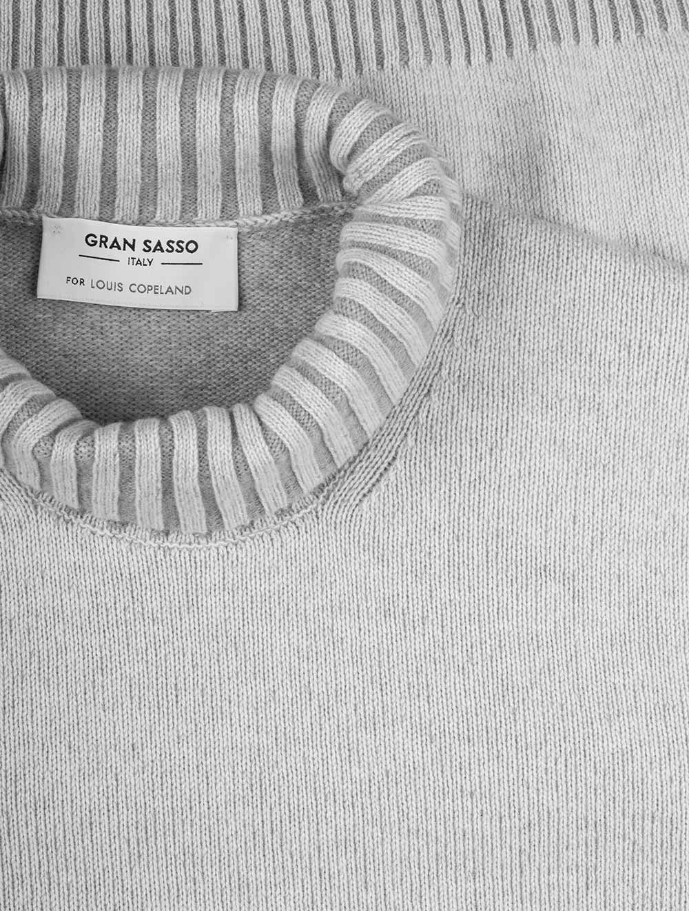 Roll Neck Knitwear Grey - Image 2