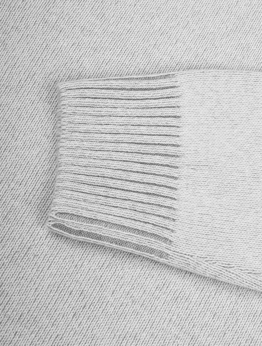 Roll Neck Knitwear Grey - Image 3