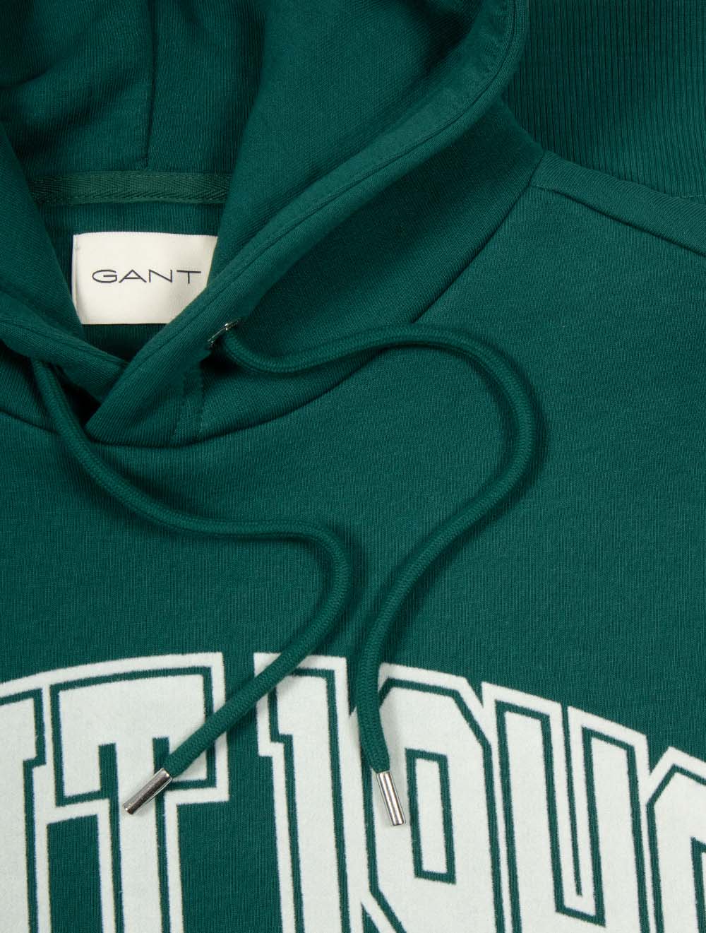 Graphic Hoodie Deep Forest Green - Image 2