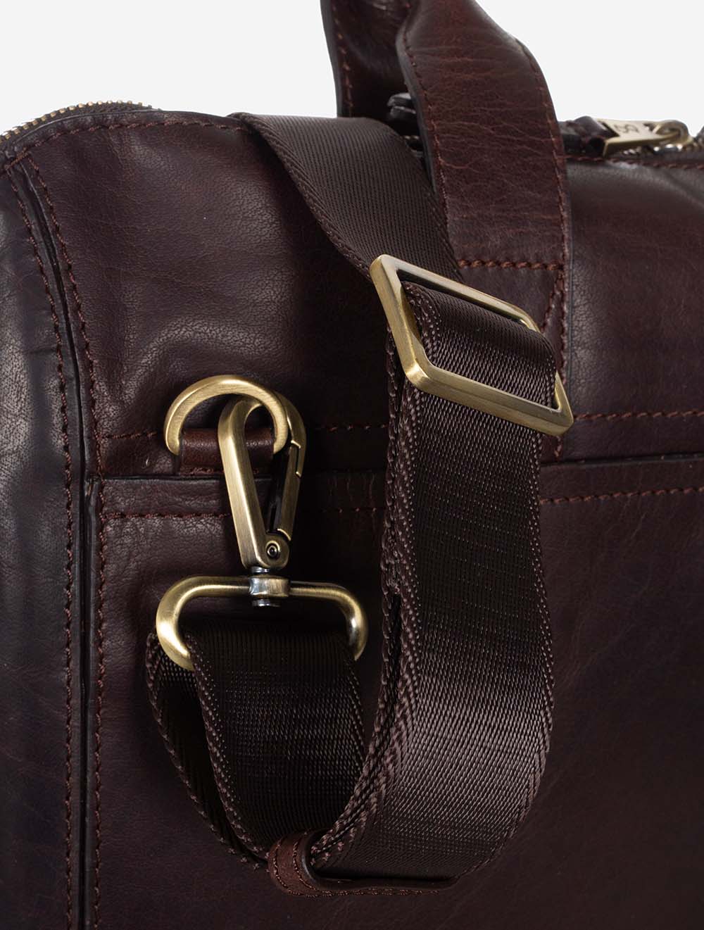 Gustav Computer Bag Dark Brown - Image 3