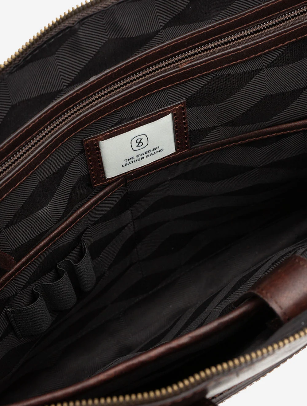 Gustav Computer Bag Dark Brown - Image 5