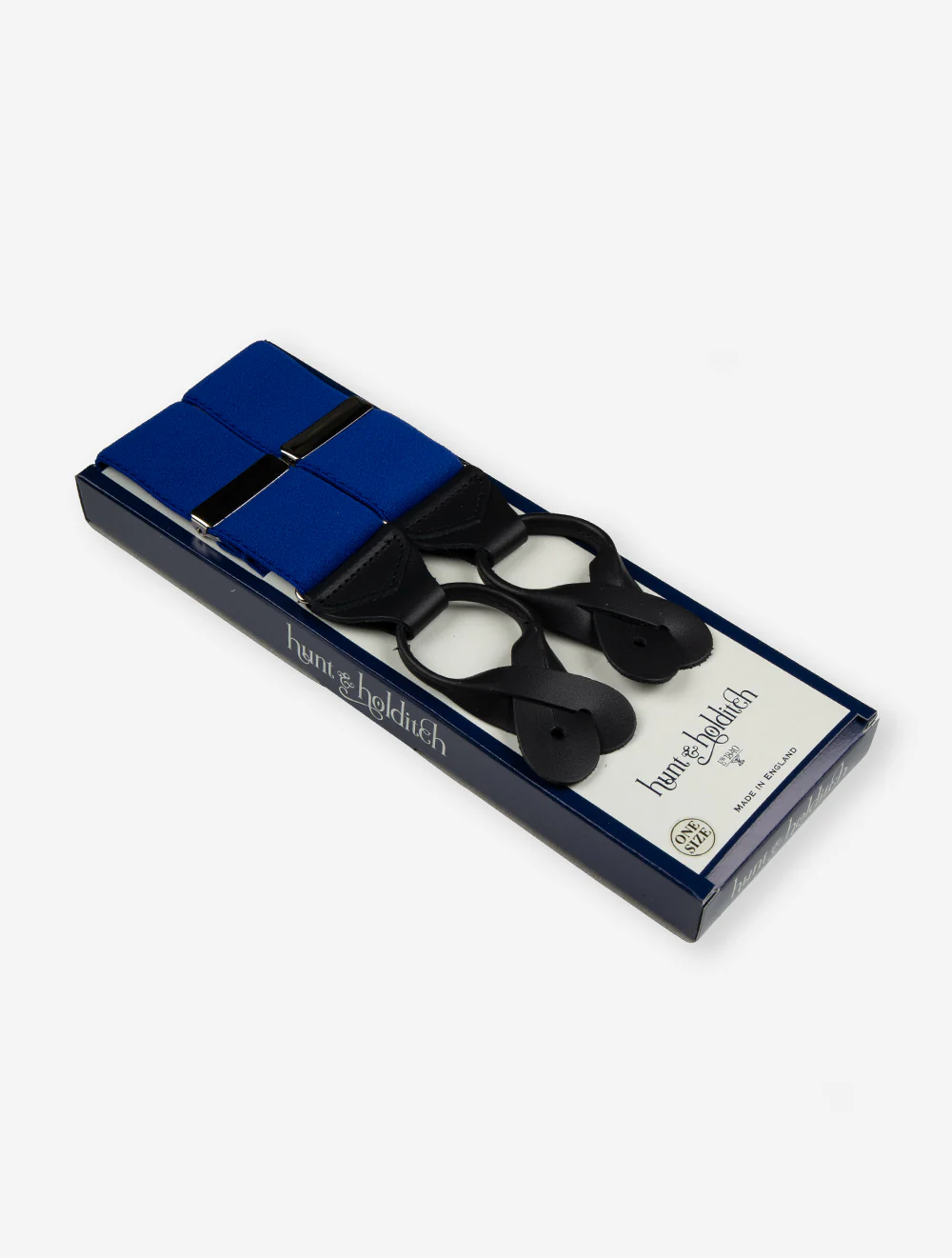 Braces Leather Blue - Image 3