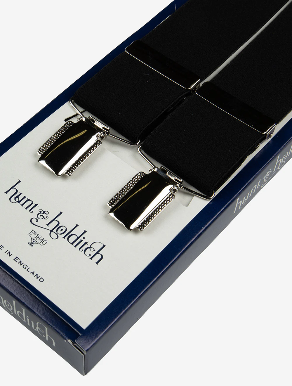 Braces with Clips Black - Image 3