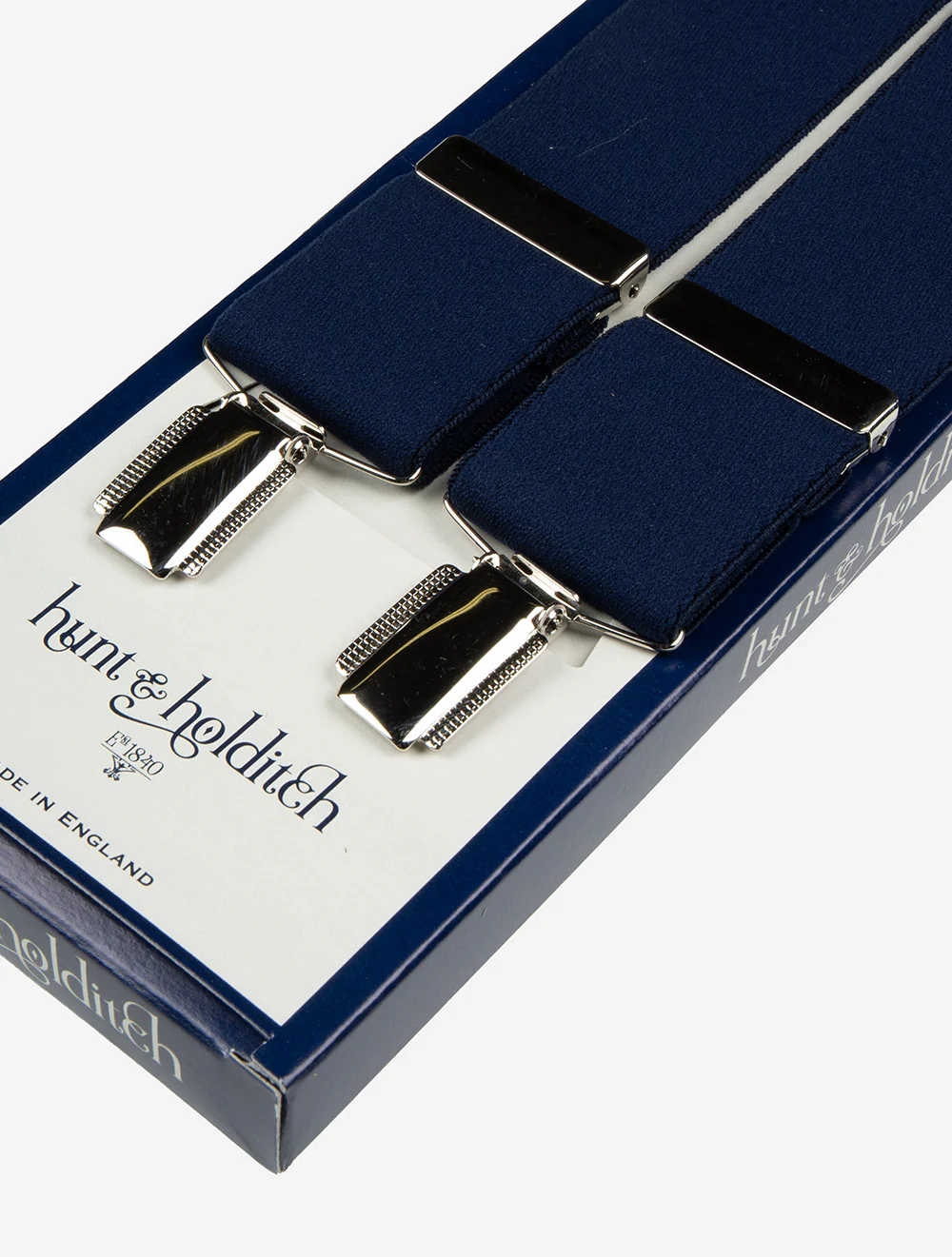 Braces with Clips Navy - Image 3