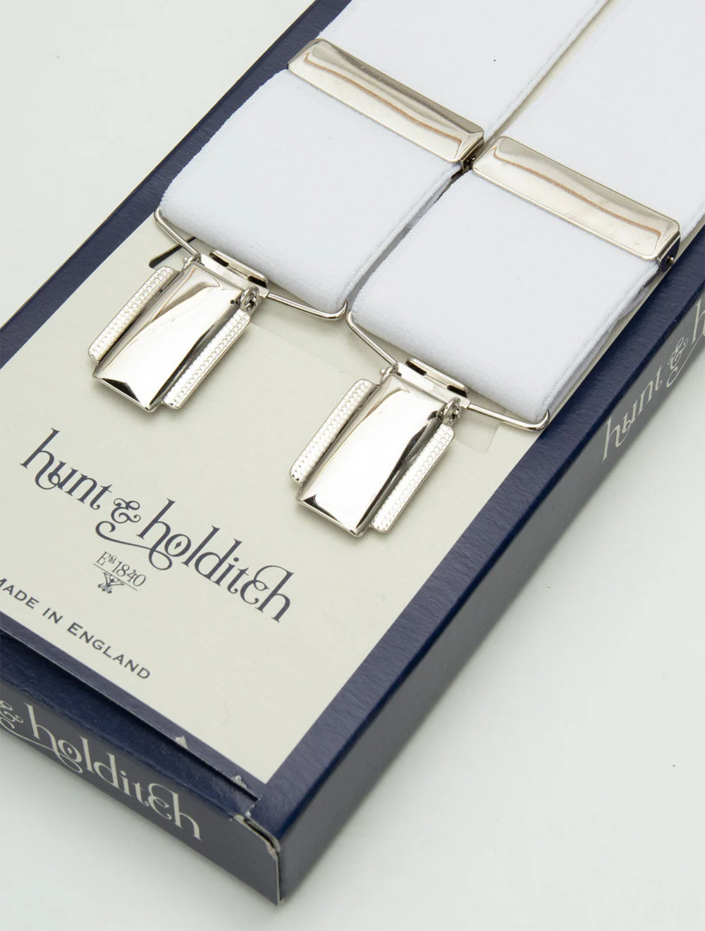 Braces with Clips White - Image 2