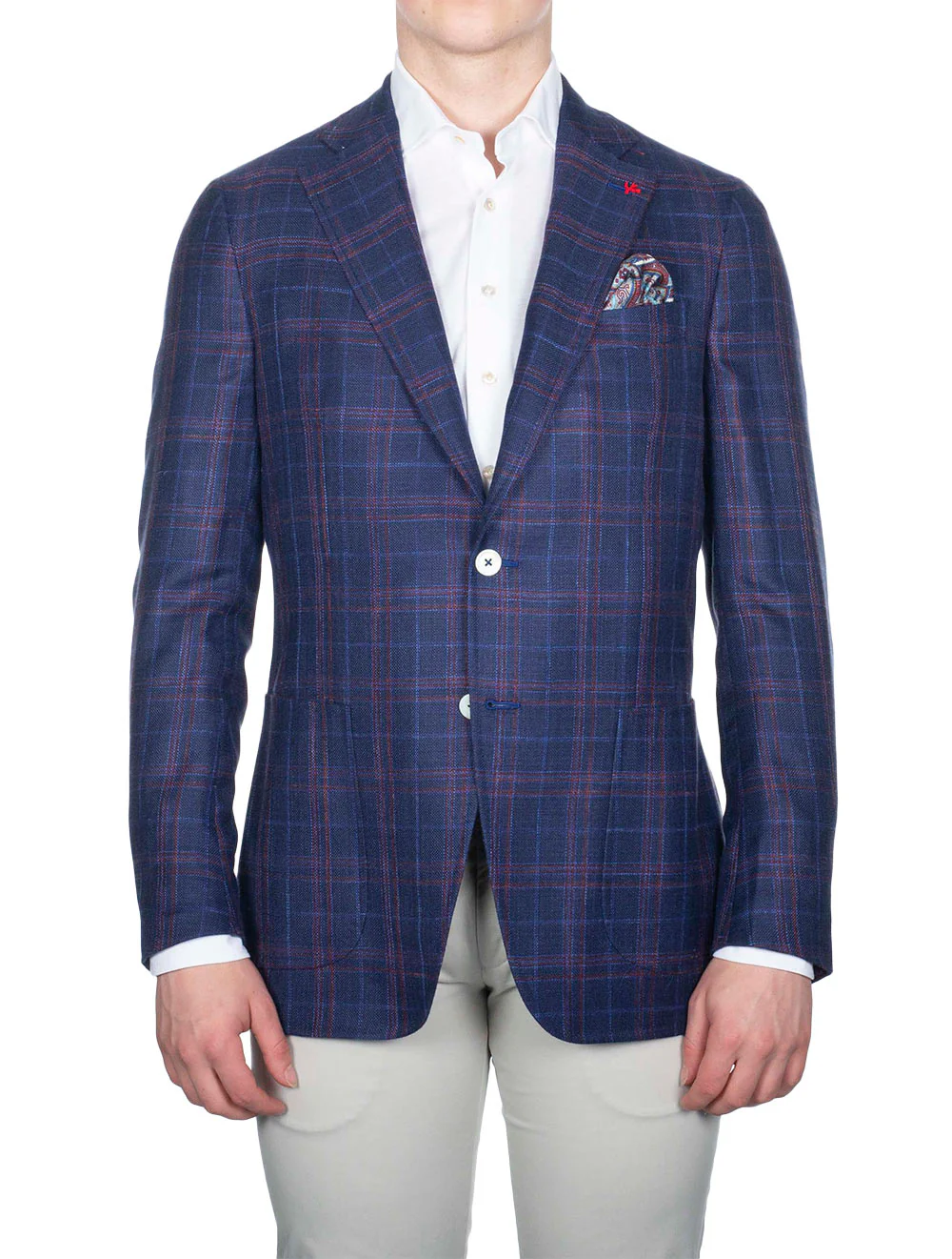 Galles Overcheck Sport Jacket Blue - Image 2