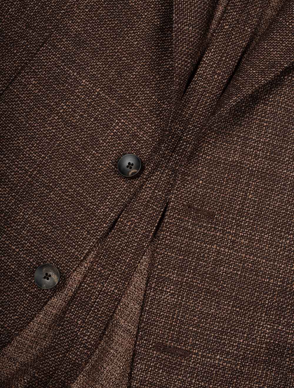 Weave Jacket Brown - Image 3